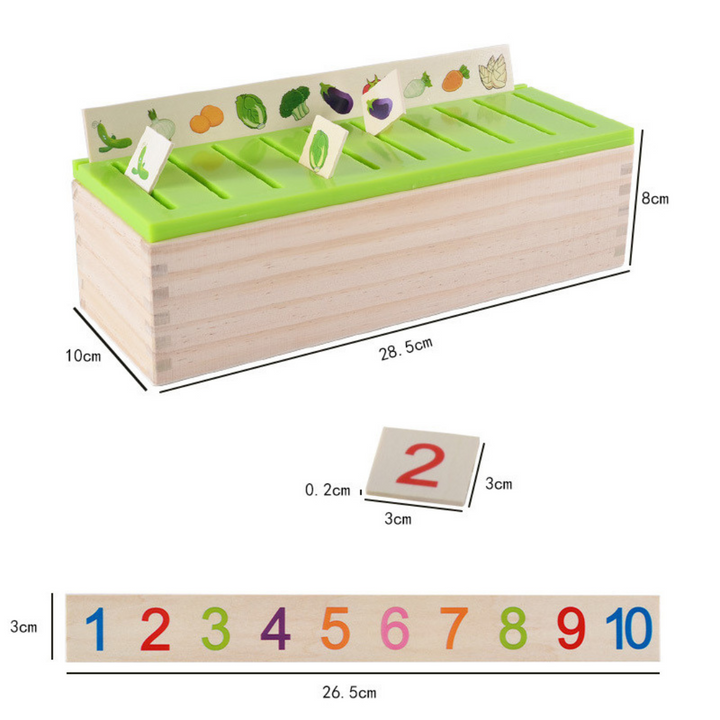 Children's Wooden Sorting Box