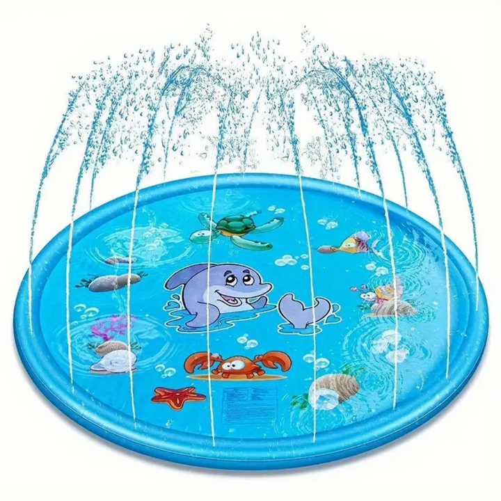 Outdoor Fountain Fun Water Play Mat for Kids