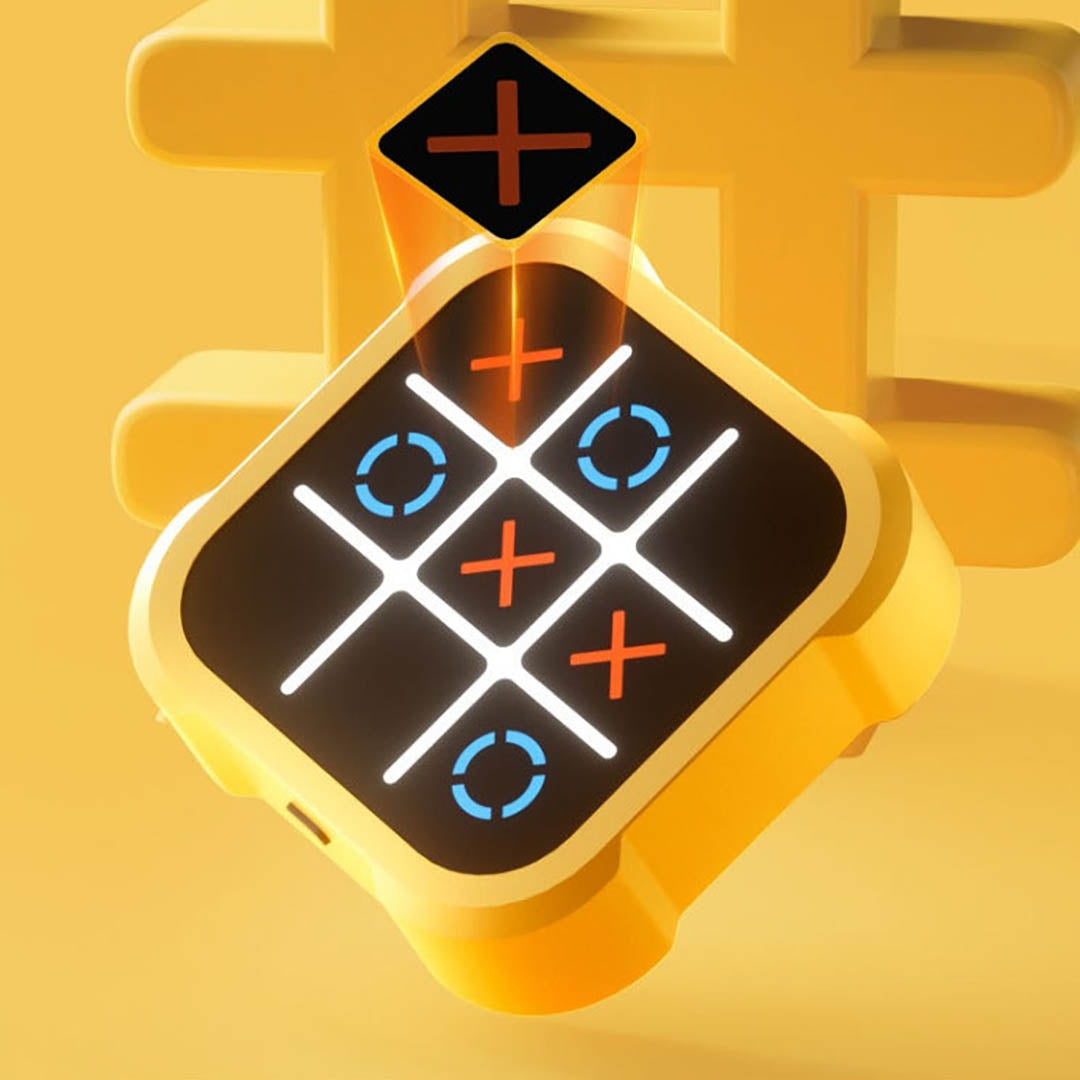 Portable Electronic Tic Tac Toe Game – Fun Logic Challenge for Kids
