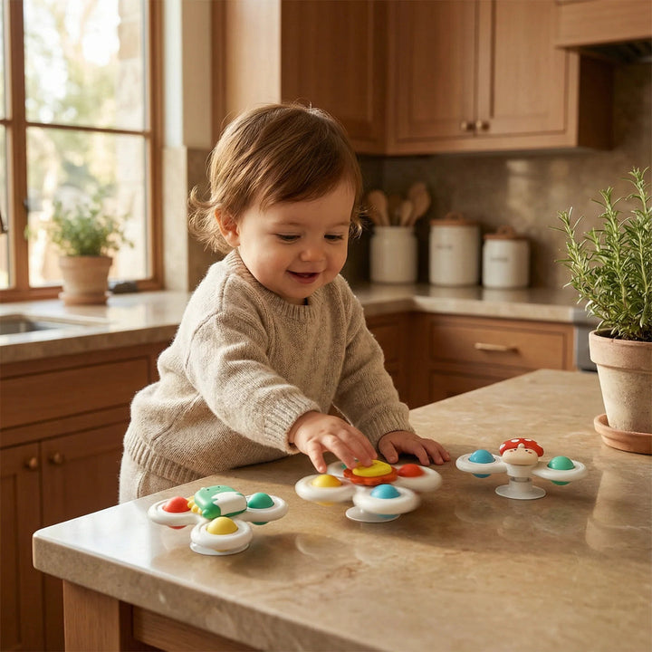 3-Piece Suction Cup Spinner Set