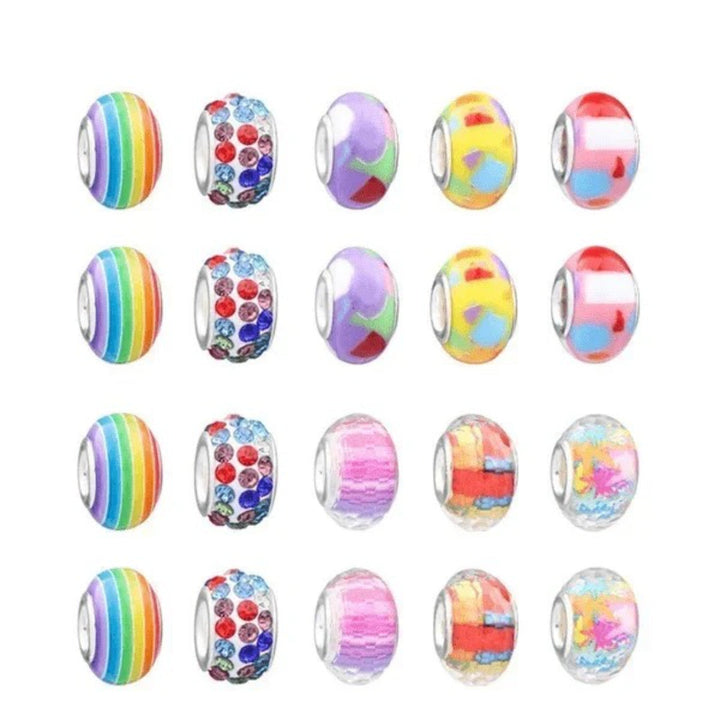 Customizable Bracelet Craft Kit with Storage Box