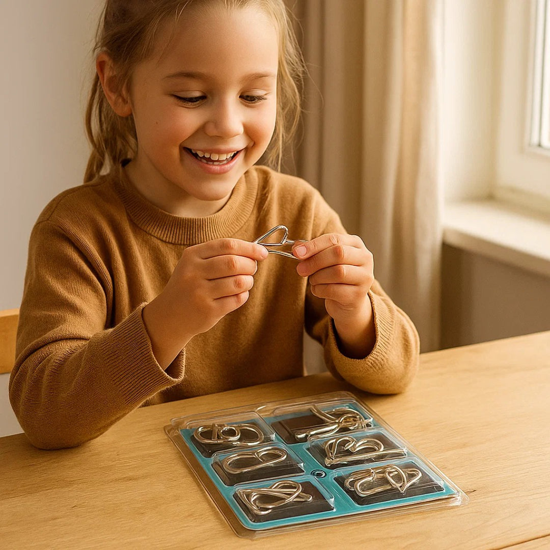 Metal Puzzle Collection: Engaging Logic Strategy Game