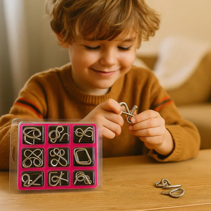 Metal Puzzle Collection: Engaging Logic Strategy Game