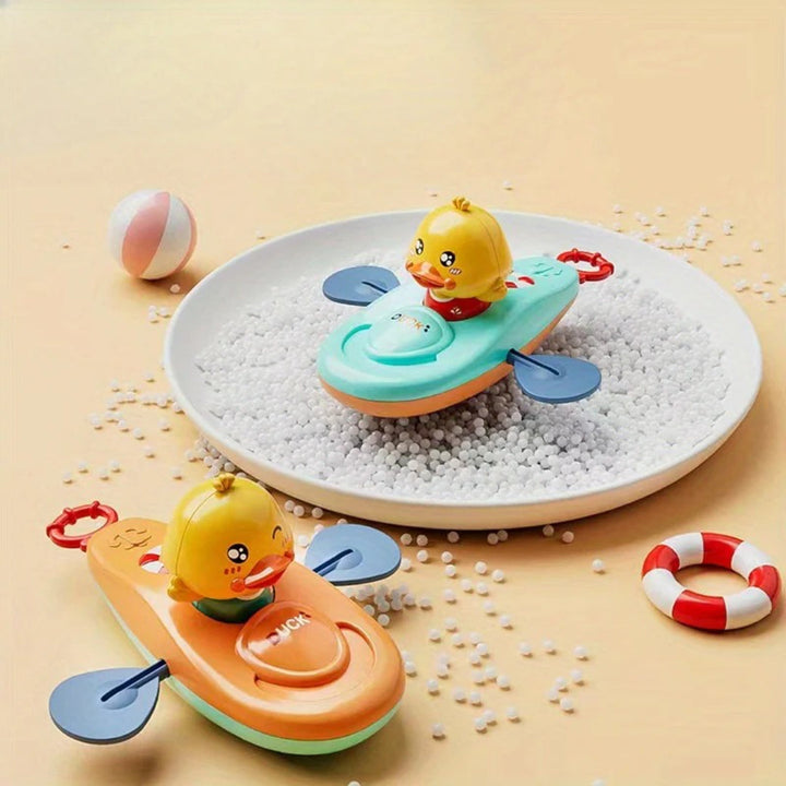 Yellow Floating Bath Duck - ABS Toy for Pool and Bathtub Fun