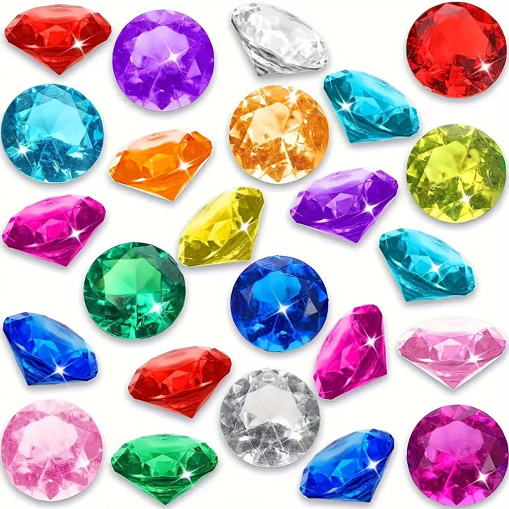 Large Acrylic Underwater Treasures for Pool Diving