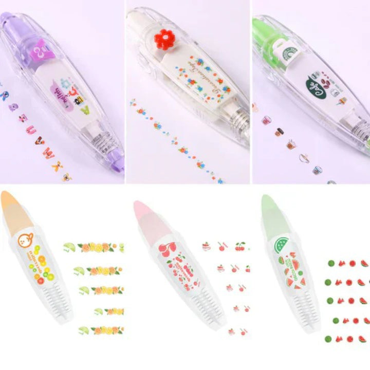 Charming Decorative Pen Set - Adorable School Supplies
