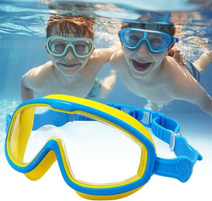 Adjustable Anti-Fog Swimming Goggles for Kids