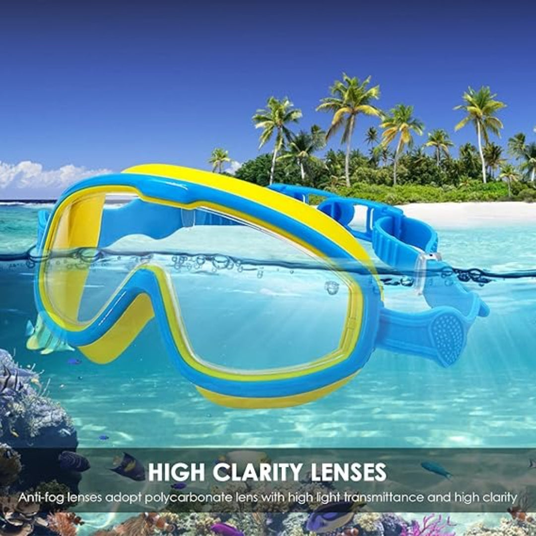 Adjustable Anti-Fog Swimming Goggles for Kids