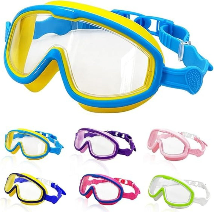 Adjustable Anti-Fog Swimming Goggles for Kids