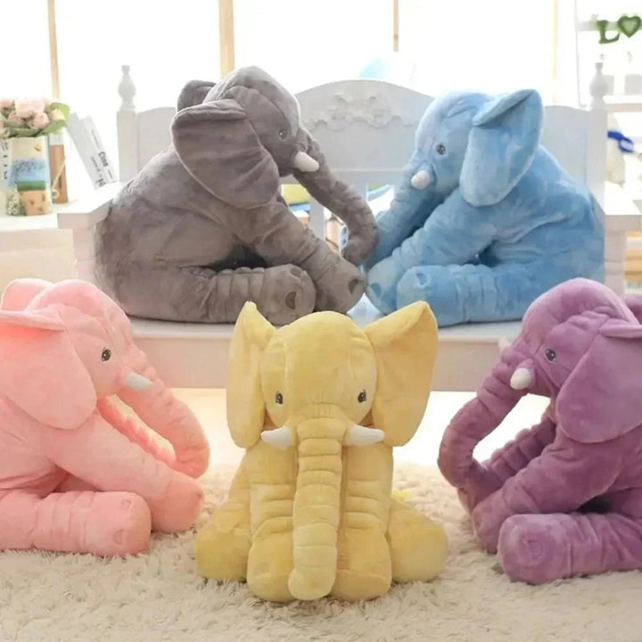 Ultra-Soft Plush Elephant Pillow – Perfect for Infants and Kids