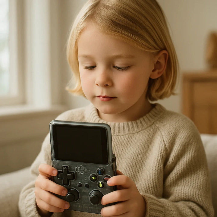 Portable HD Gaming Console with 25,000 Built-in Games