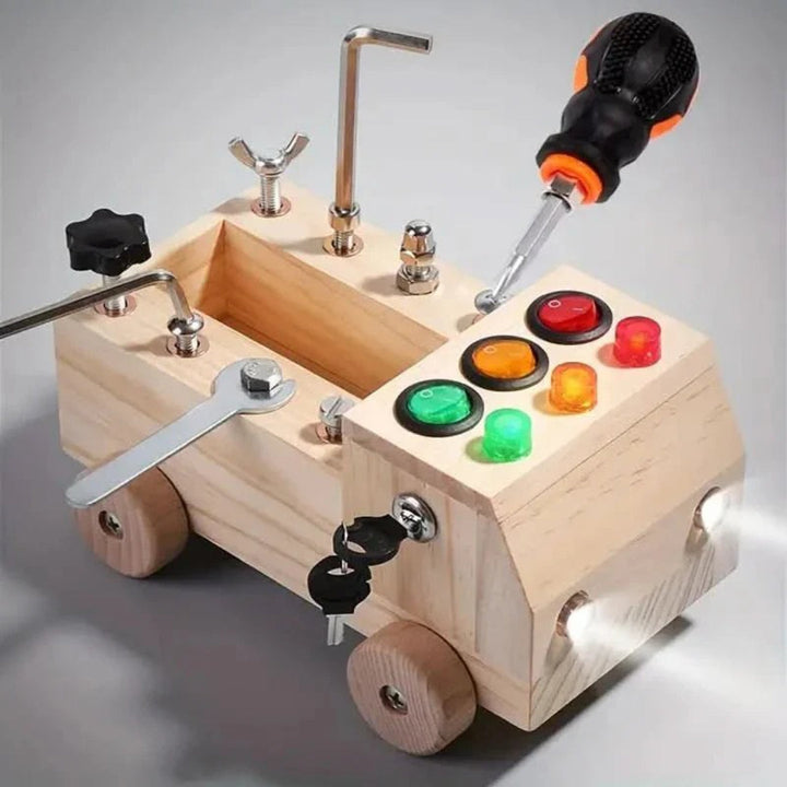 Montessori Sensory Board – Engaging Toy for Enhancing Motor Skills