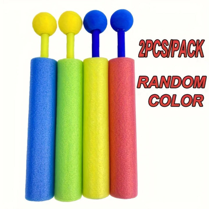 2-Pack Mini Water Guns - Stretchable Beach Toys