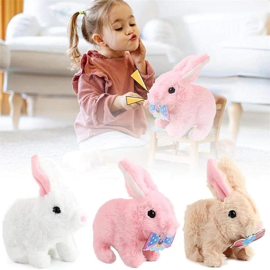 Interactive Plush Easter Bunny – Fun Toy for Kids
