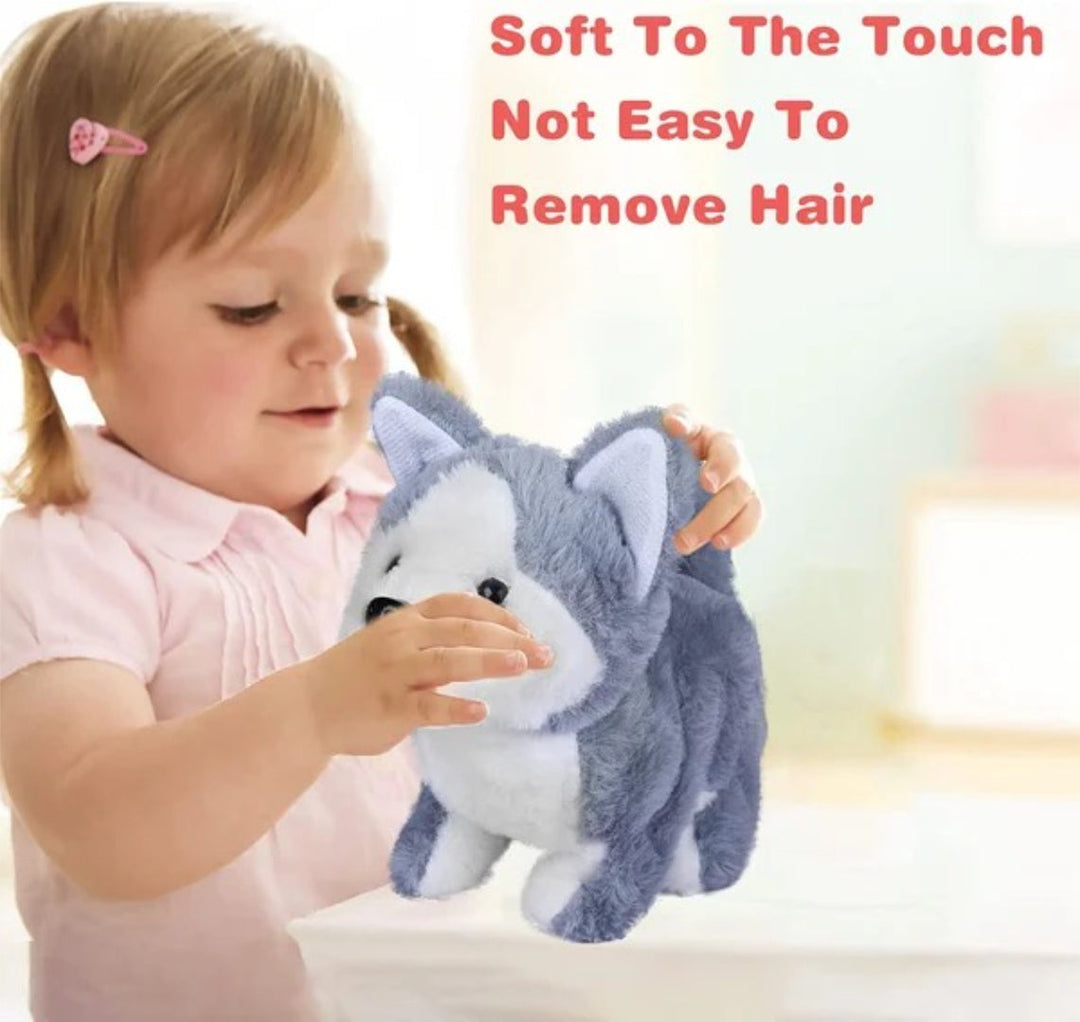 Realistic Plush Interactive Moving Dog Toy