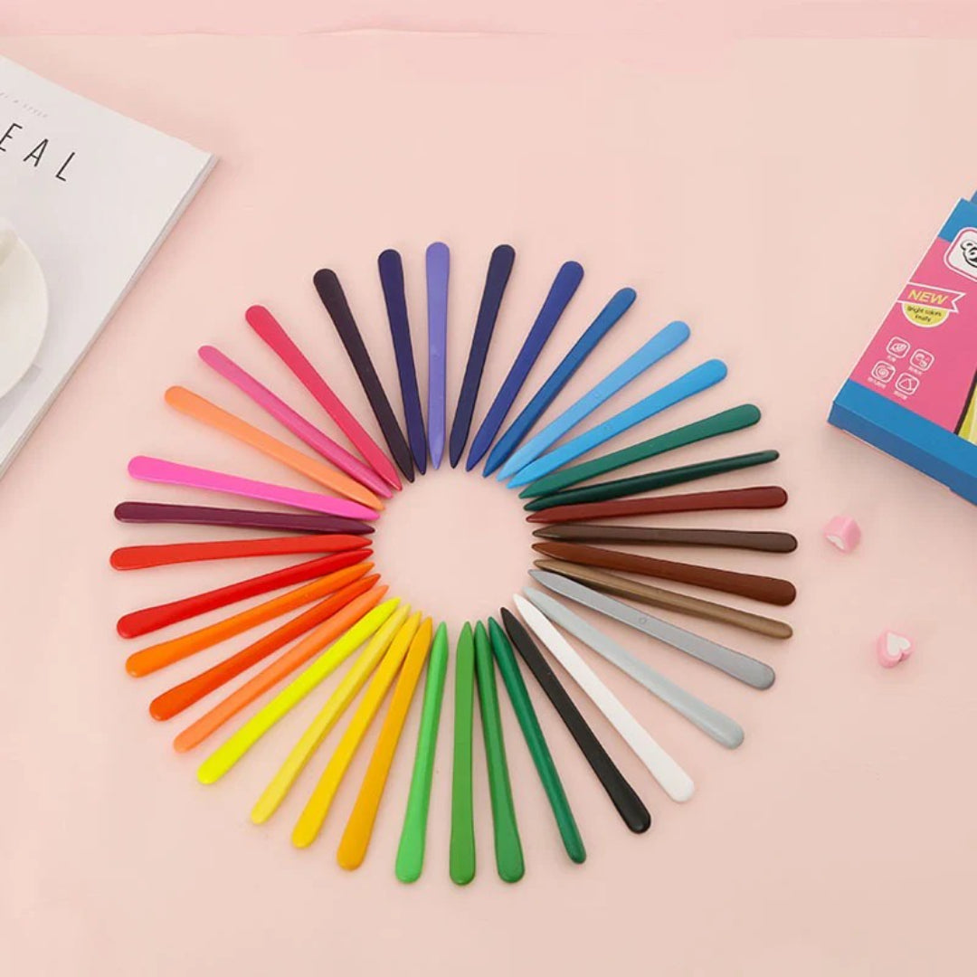 Mess-Free Coloring Crayon Set