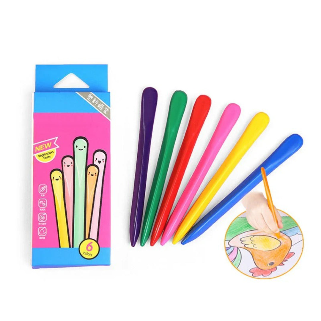 Mess-Free Coloring Crayon Set