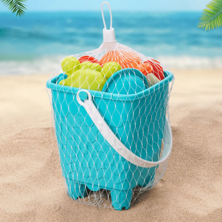 Sand and Water Play Set: Beach Toy Kit with Bucket and Shovel