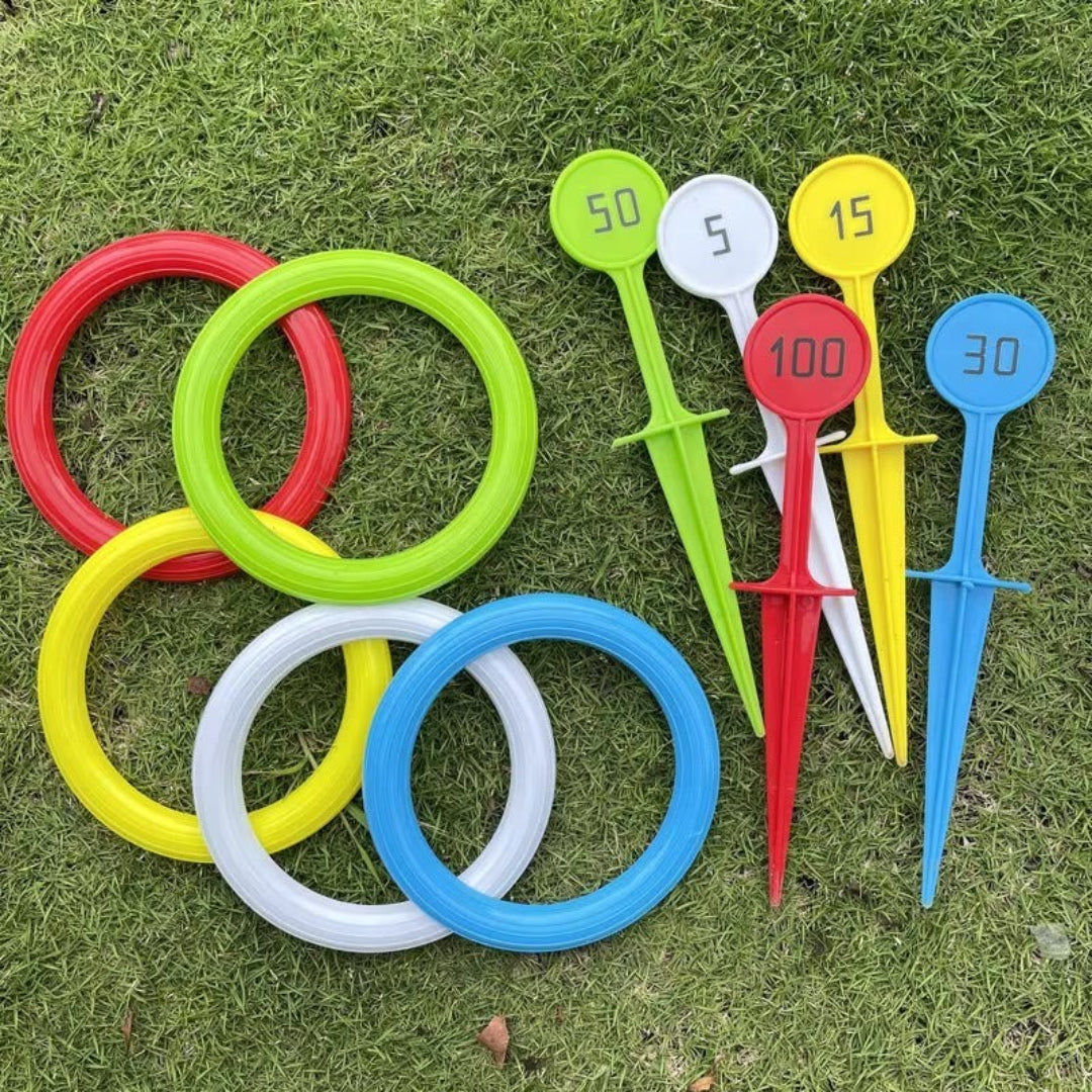 Outdoor Garden Ring Toss Game Set
