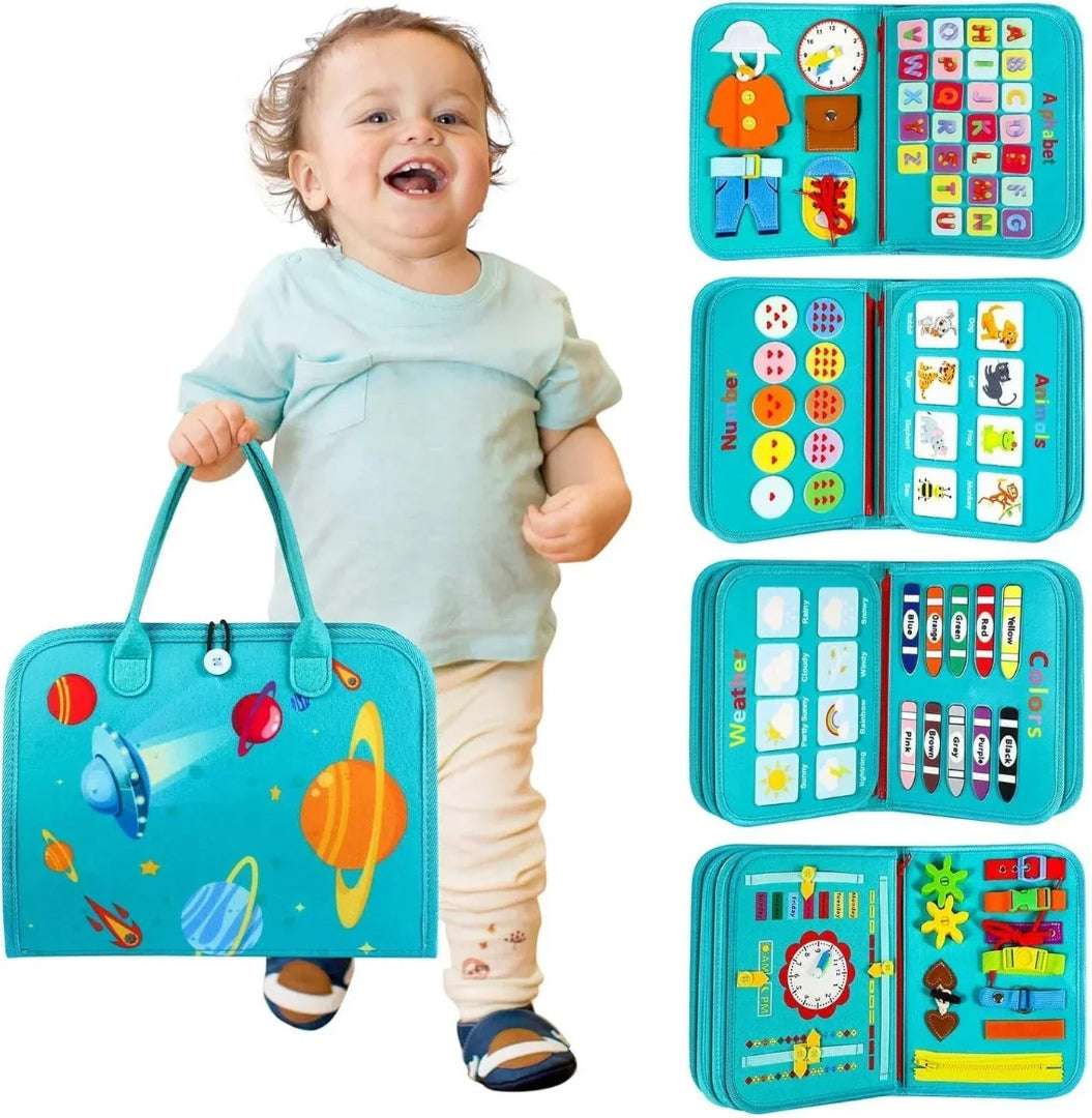 Motor Skills Development Activity Book for Toddlers