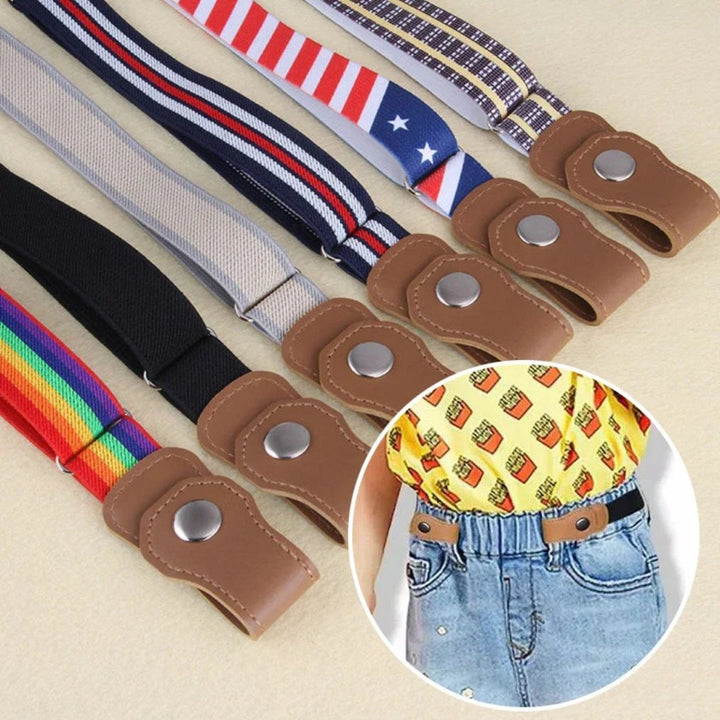 Adjustable Stretch Belt with Flexible Waist Strap