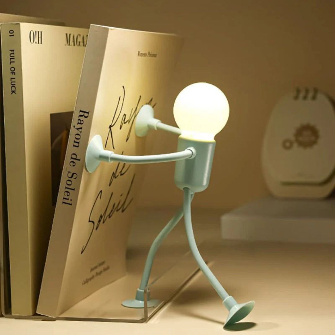 Adjustable LED Desk Lamp with Flexible Night Light