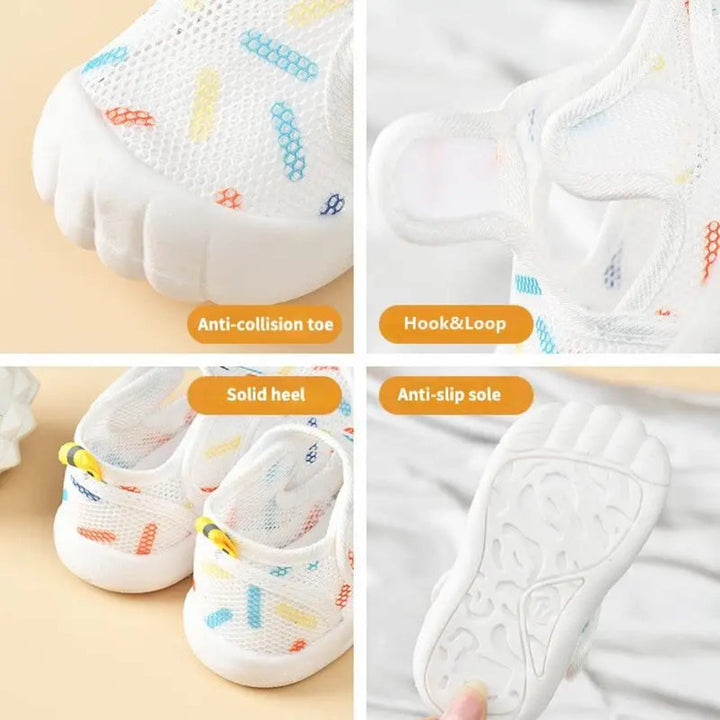 Lightweight Breathable Non-Slip Baby Sandals for First Steps