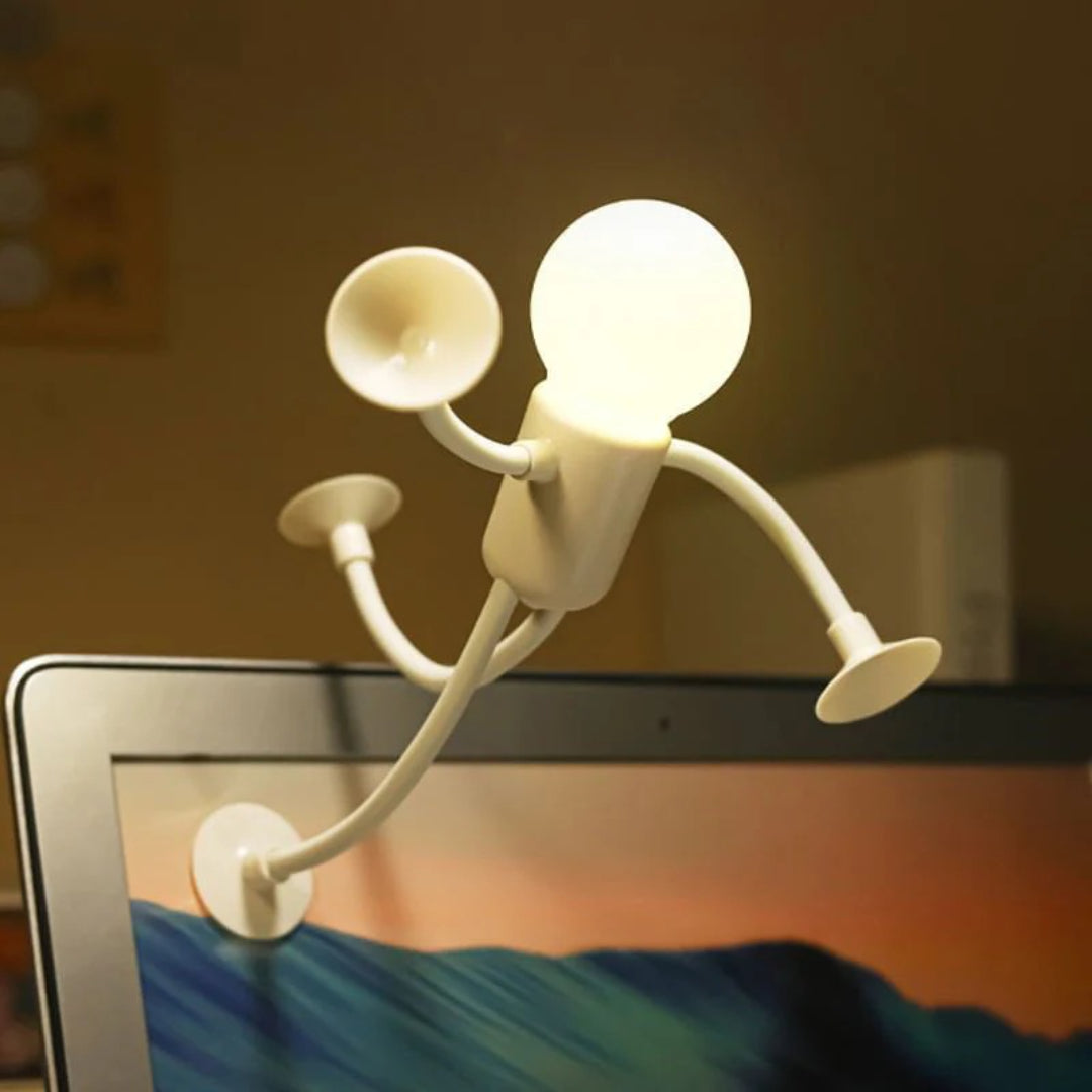 Adjustable LED Desk Lamp with Flexible Night Light
