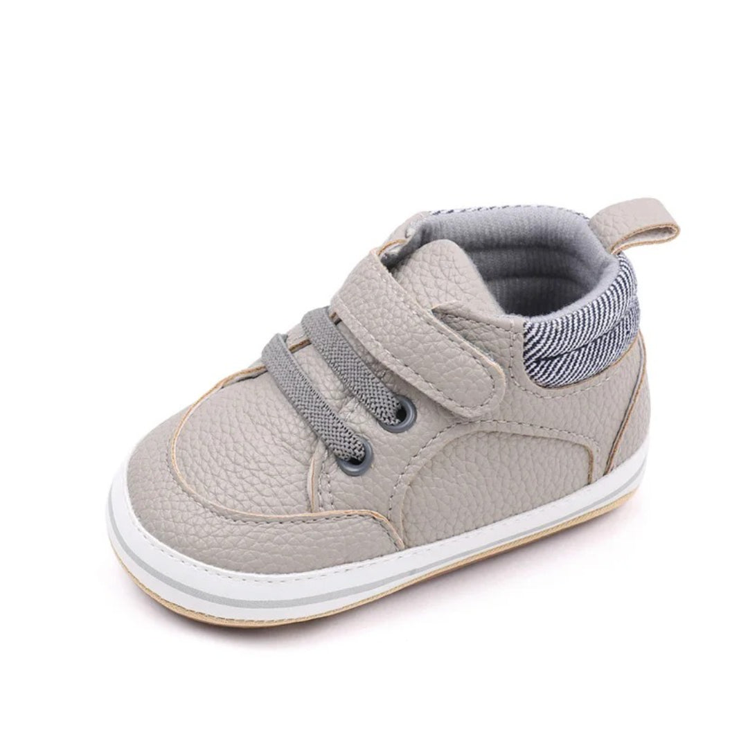 Soft Slip-On First Steps Shoes with Flexible Sole