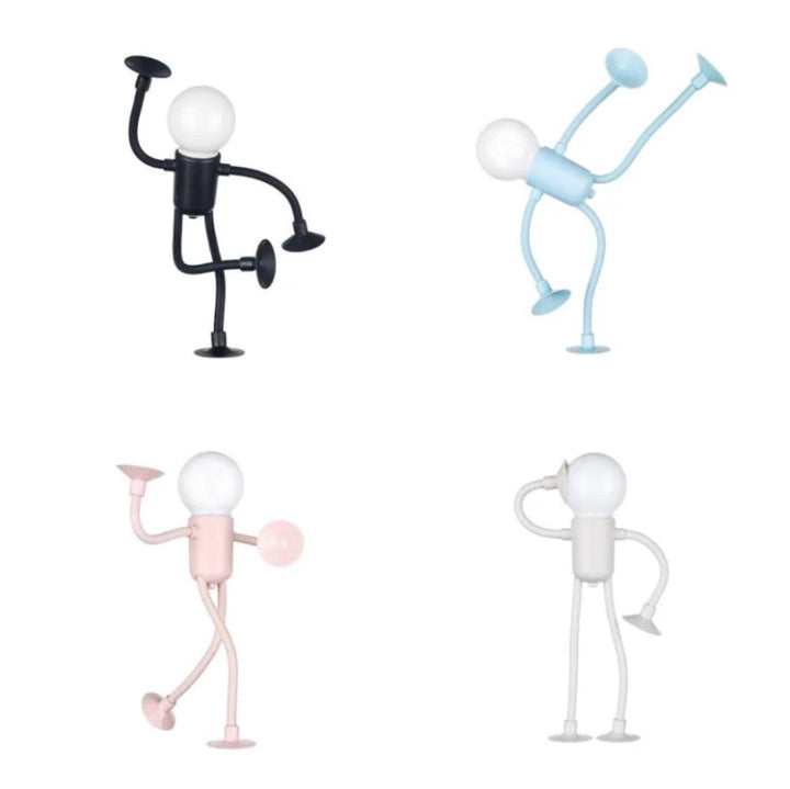 Adjustable LED Desk Lamp with Flexible Night Light