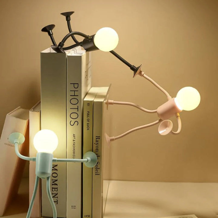 Adjustable LED Desk Lamp with Flexible Night Light