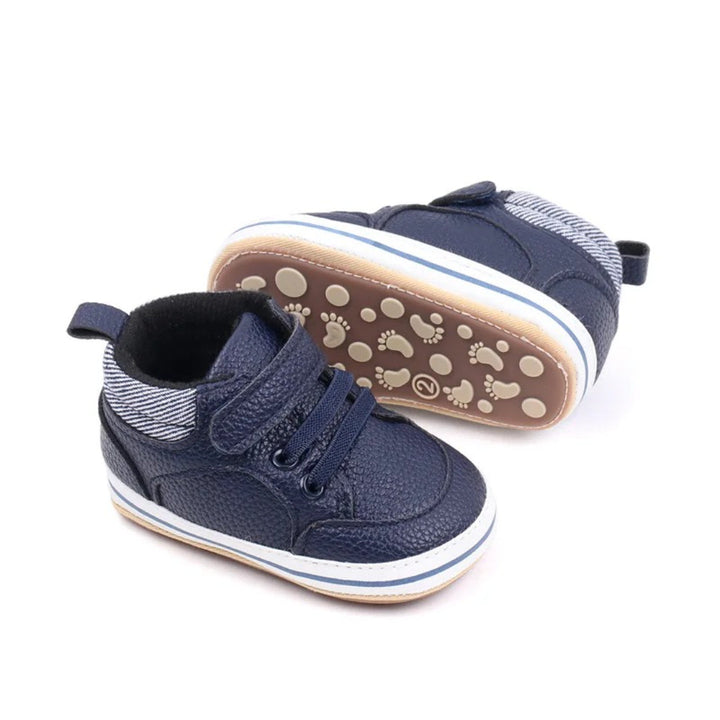 Soft Slip-On First Steps Shoes with Flexible Sole