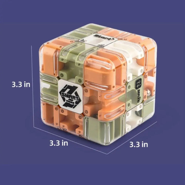 Logic Cube: Portable Focus Enhancement Puzzle