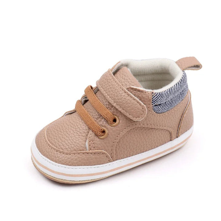 Soft Slip-On First Steps Shoes with Flexible Sole