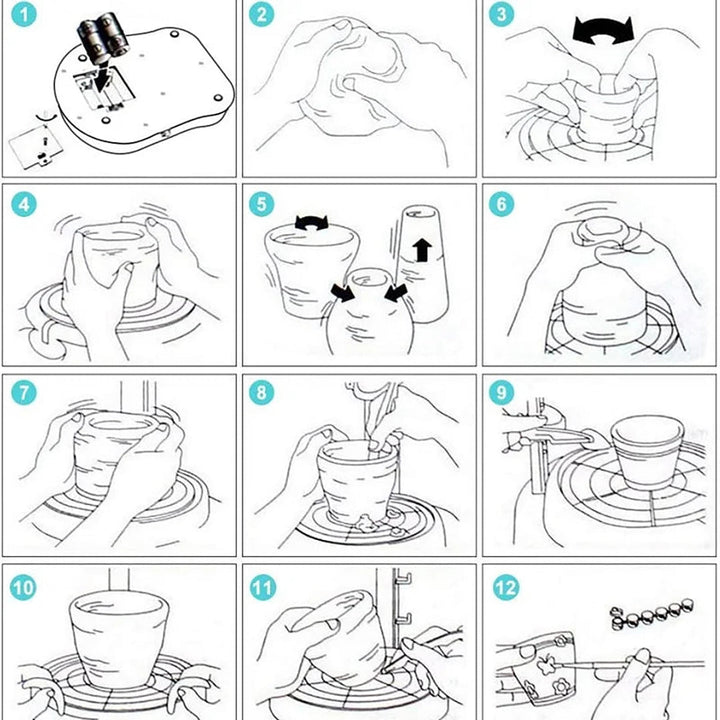 Kids' Pottery Kit – Unleash Creativity with Clay