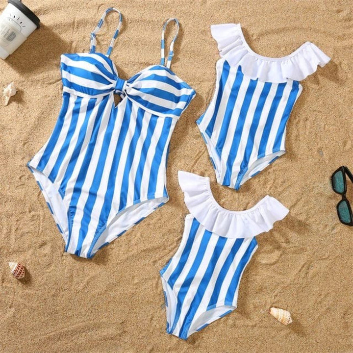 Coordinated Swimwear Set for Mom and Daughter - Girls' Bikini