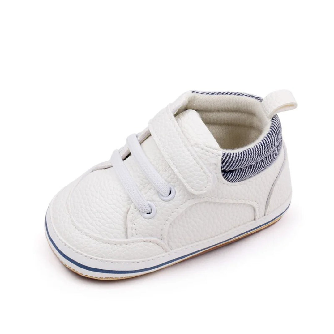 Soft Slip-On First Steps Shoes with Flexible Sole