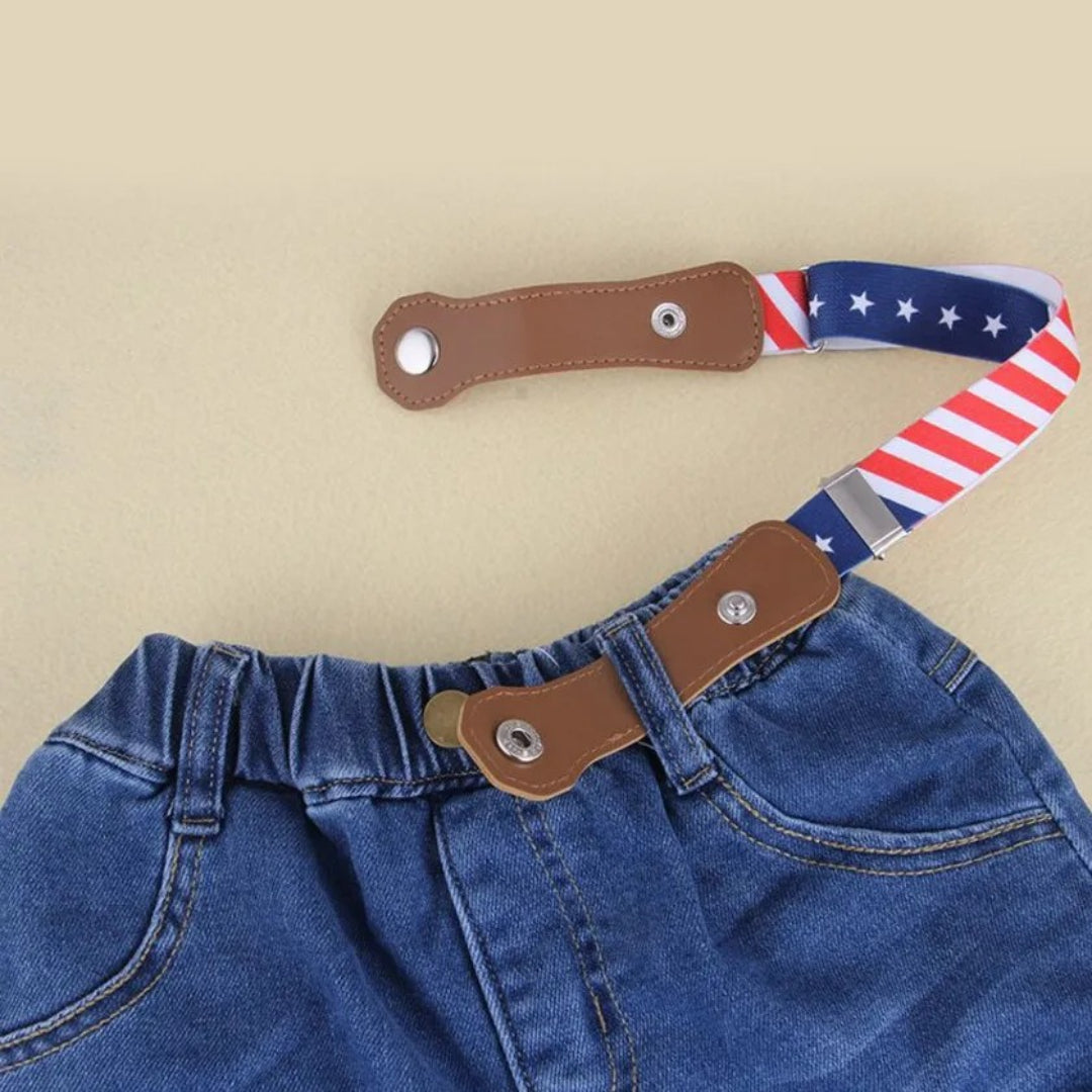 Adjustable Stretch Belt with Flexible Waist Strap