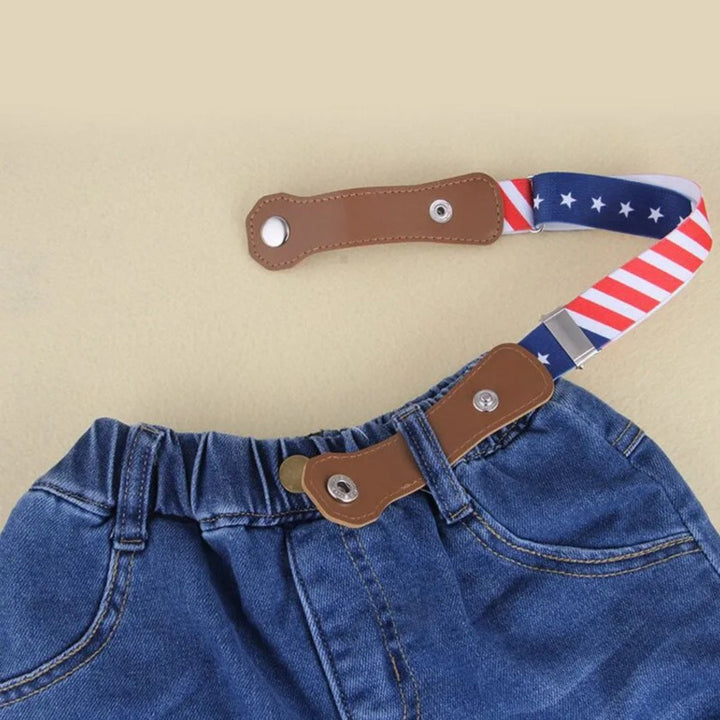 Adjustable Stretch Belt with Flexible Waist Strap