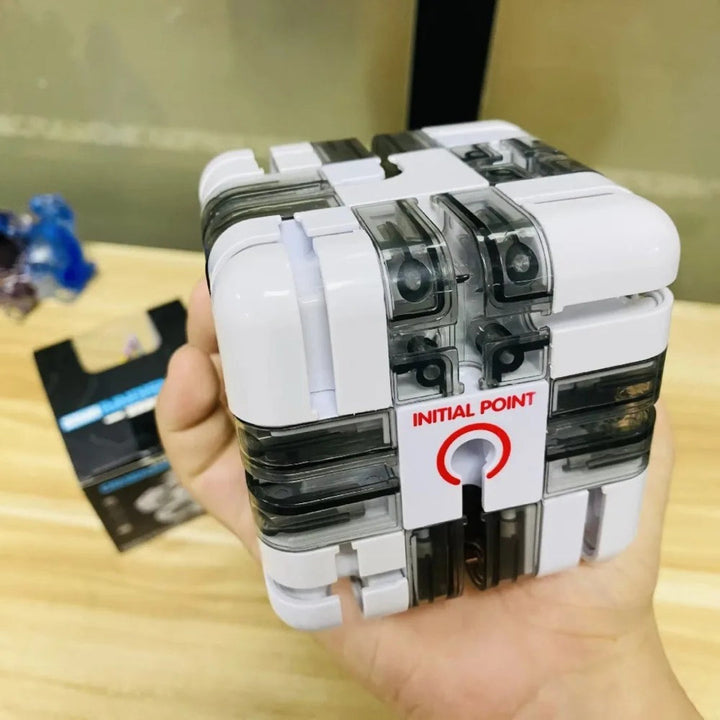 Logic Cube: Portable Focus Enhancement Puzzle