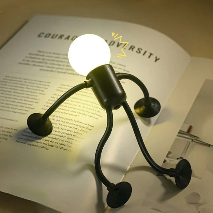 Adjustable LED Desk Lamp with Flexible Night Light