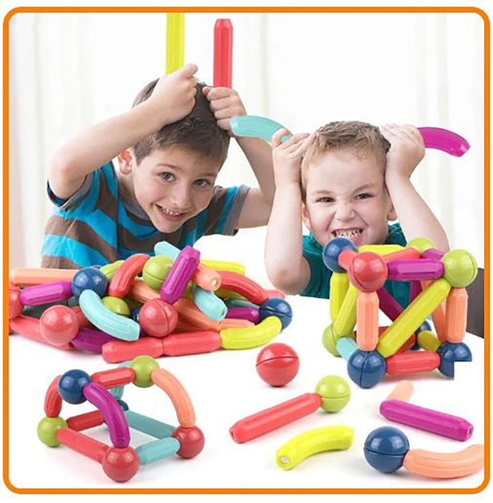 Magnetic Building Set – Sticks and Connectors