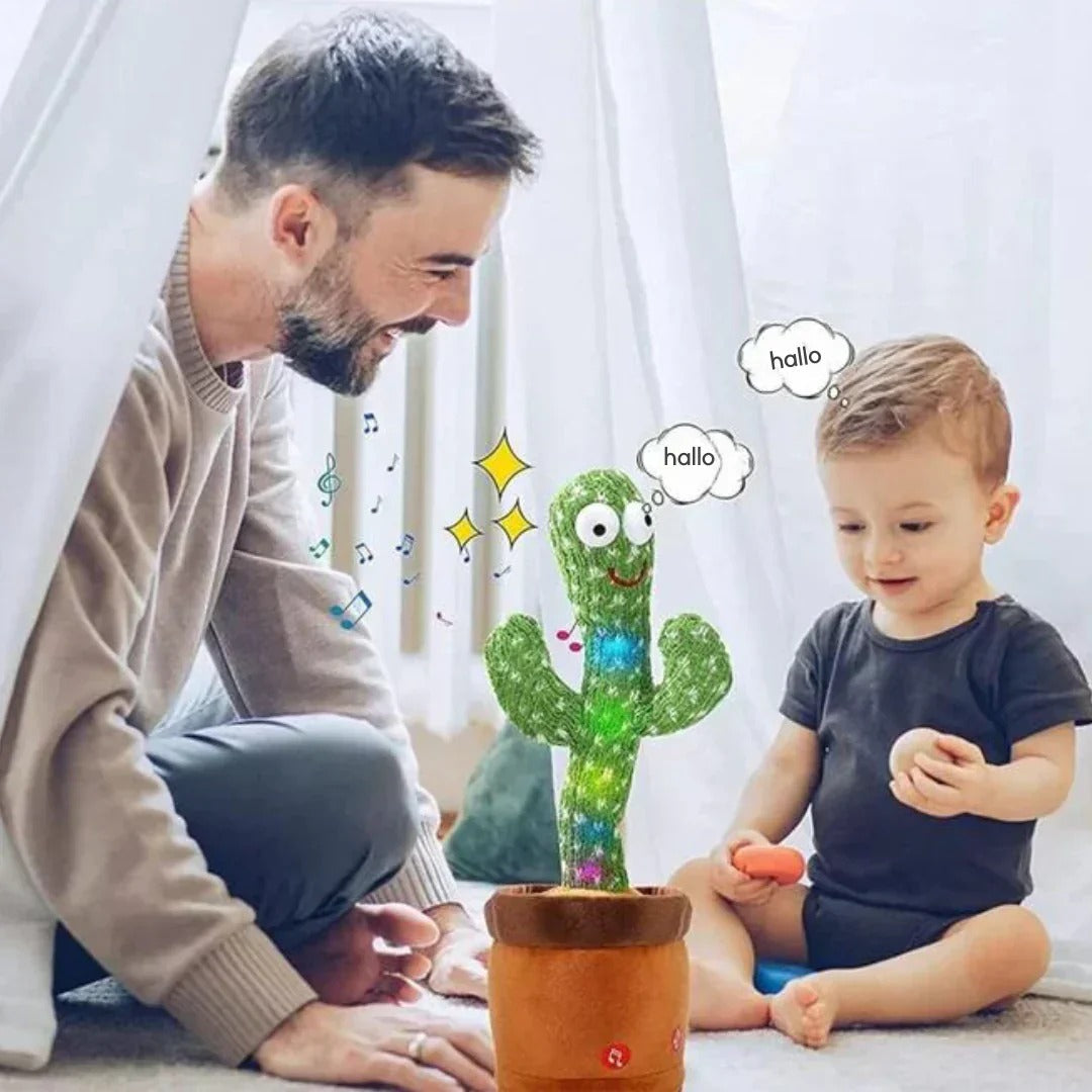 Talking and Singing Interactive Cactus Toy with Repeating Features