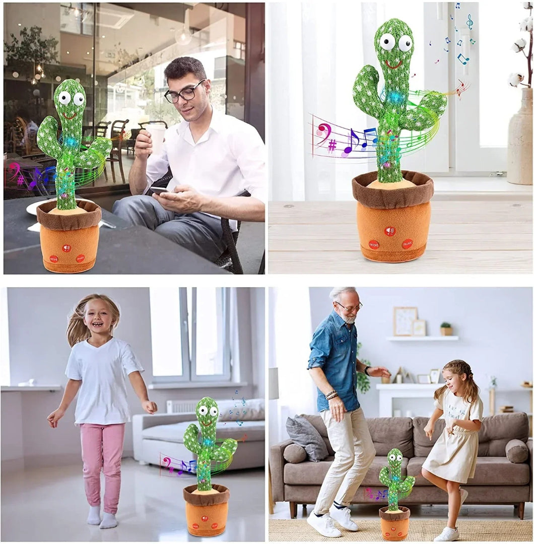 Talking and Singing Interactive Cactus Toy with Repeating Features