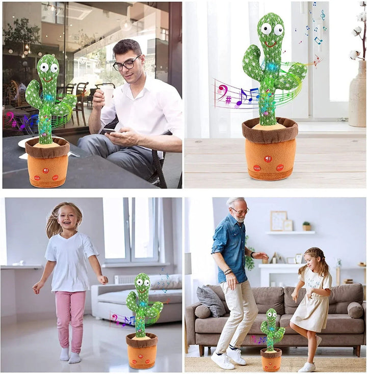 Talking and Singing Interactive Cactus Toy with Repeating Features
