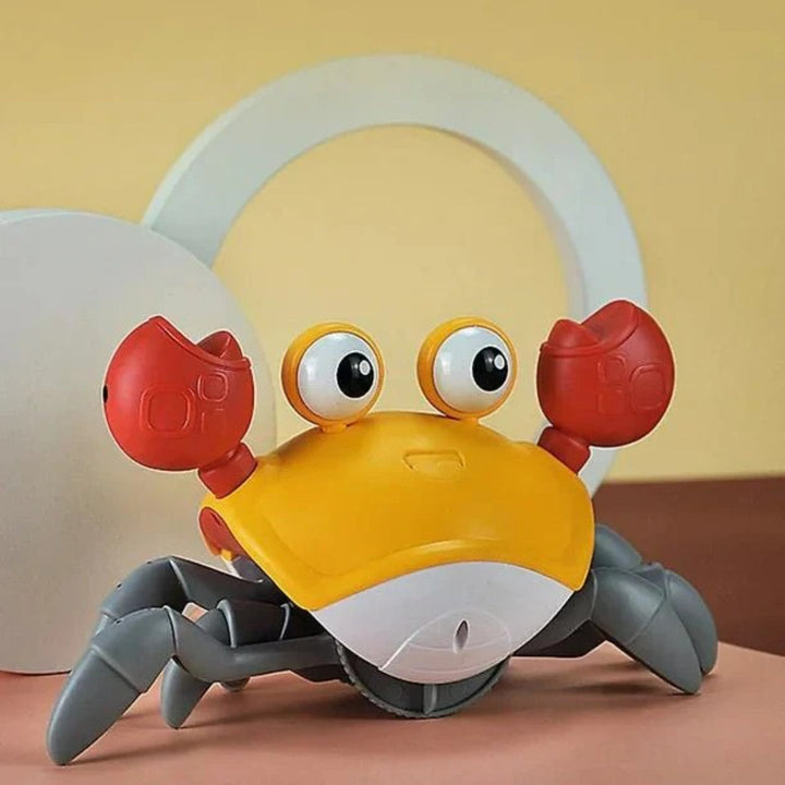 Obstacle-Avoiding Automatic Musical Crawling Crab Toy
