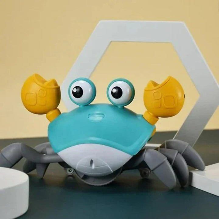 Obstacle-Avoiding Automatic Musical Crawling Crab Toy