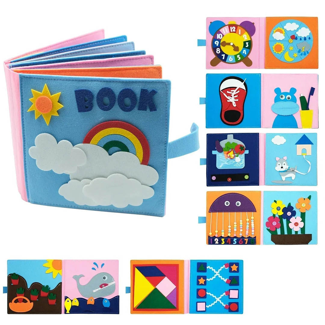 Interactive 3D Activity Book – Engaging Learning Through Play for Kids