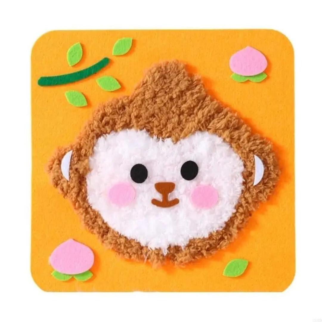 DIY Doll Embroidery Kit – Fun Creative Crafting for Kids