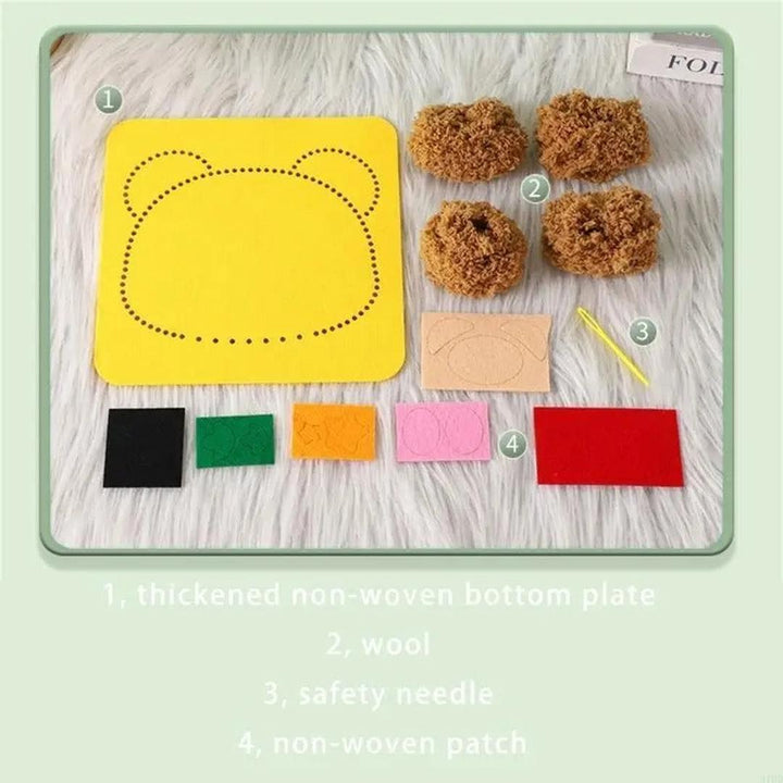 DIY Doll Embroidery Kit – Fun Creative Crafting for Kids
